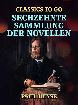 cover image of Sechzehnte Sammlung der Novellen